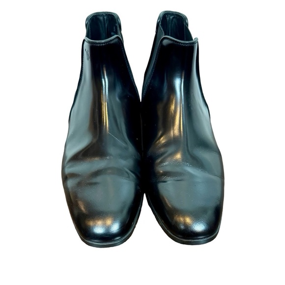 TOD’S Black Patent Leather Chelsea Ankle Boots - Picture 7 of 13